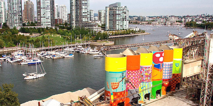 Granville Island Silos, Vancouver, BC